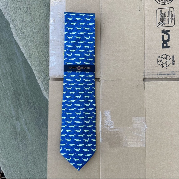 Tommy Hilfiger Preppy 🐊 Alligator Tie New - Picture 5 of 6